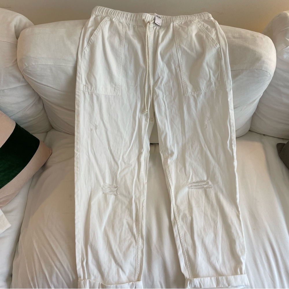 Aerie white jeans